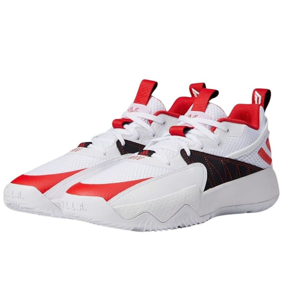 Adidas Dame Certified EXTPLY 2.0 BasketballShoes - Mens 10.5 White / Red NEW